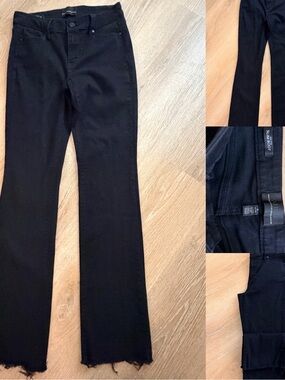 White House Black Market Black Flare Jeans